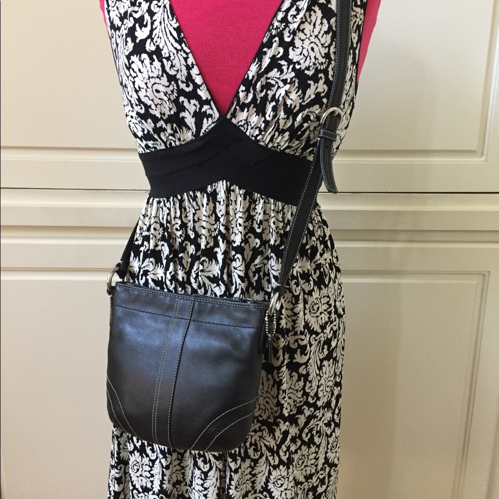 Coach cross body bag. Black. Excellent condition!
